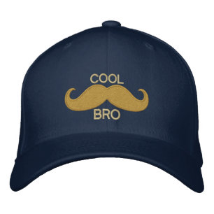 Casquette Brodée COOL Mustache BRO