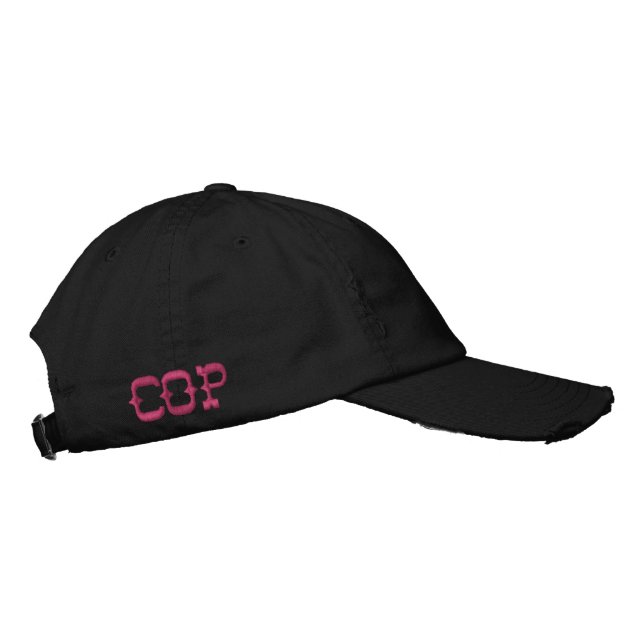 Casquette Brodée #CopPopCupEmbroderHat (Droite)
