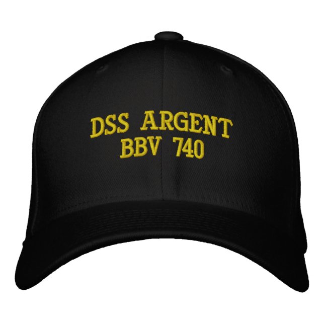 Casquette Brodée Couverture de l'officier d'état-major (Devant)