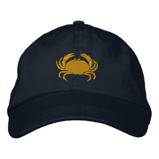 Casquette Brodée Crabe