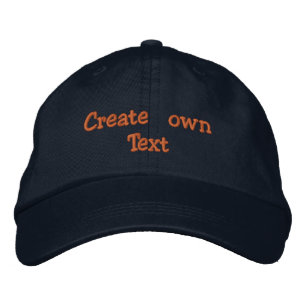 Casquette Brodée Créer son propre texte