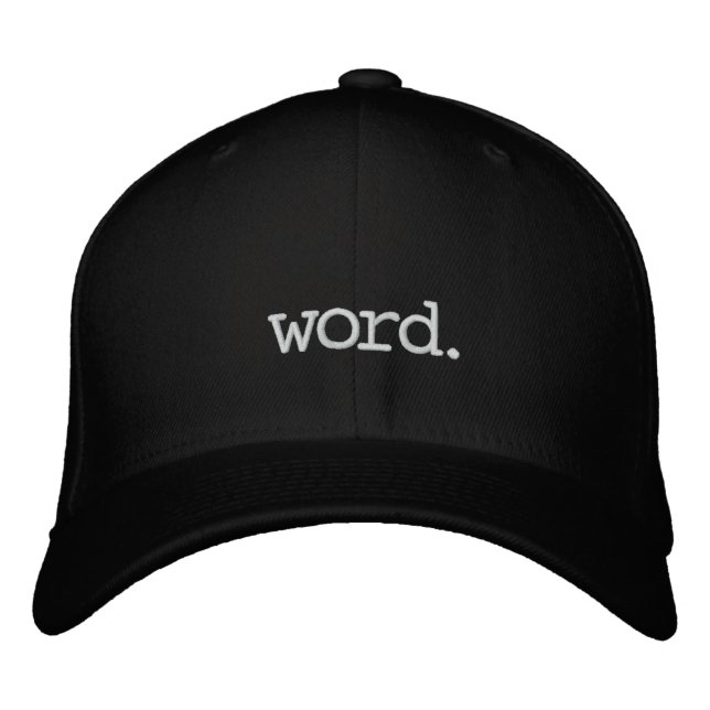 Casquette Brodée creez vos propres cartes. (Devant)