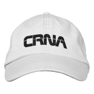 Casquette Brodée CRNA Anesthesia