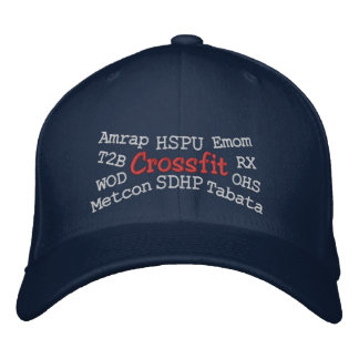 Casquette Brodée Crossfit cap