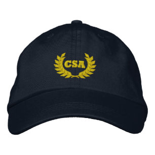 Casquette Brodée CSA avec laurier (brodé)