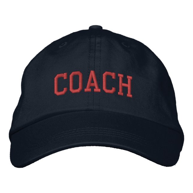Casquette Brodée Custom Coach Gift (Devant)