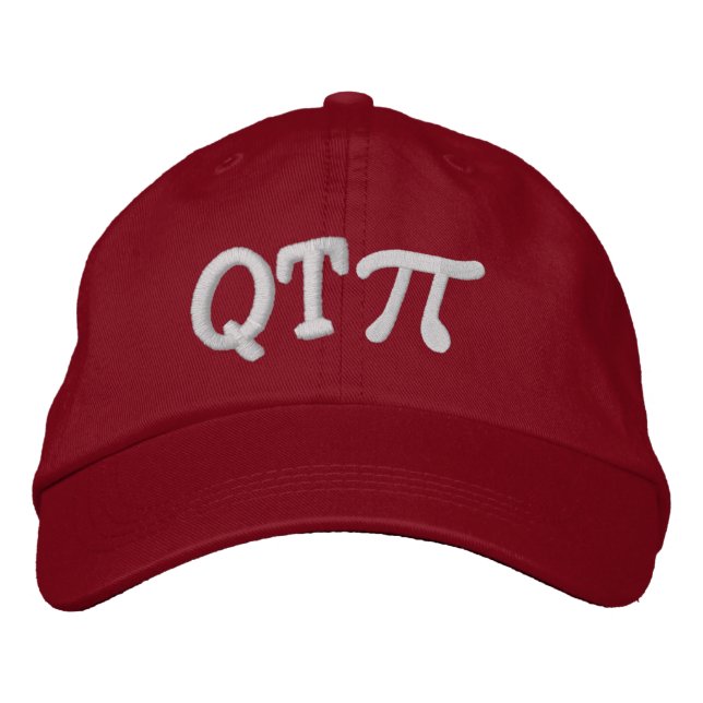 Casquette Brodée Cutie Pie comme dans Q T Pi (Devant)