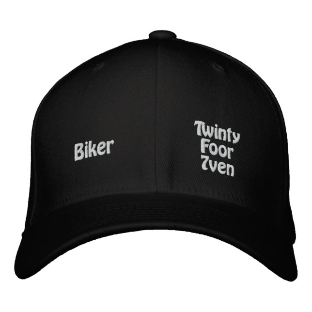 Casquette Brodée Cycliste (Devant)