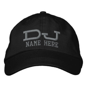 Casquette Brodée DJ personnalisé