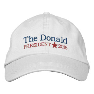 Casquette Brodée Donald Trump - PEUT CHANGER DE DATE