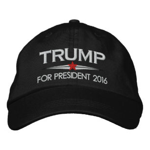Casquette Brodée Donald Trump - Président 2016 2020