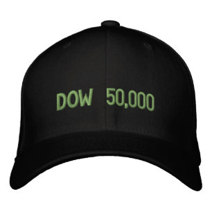 Casquette Brodée Dow 50 000 Stocks du marché