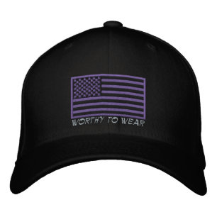 Casquette Brodée Drapeau américain - À Porter