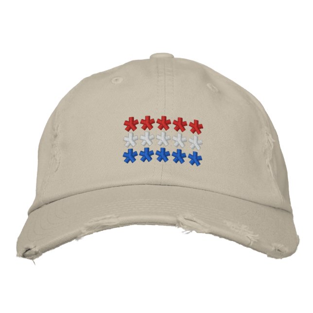 Casquette Brodée Drapeau des Pays-Bas (Devant)