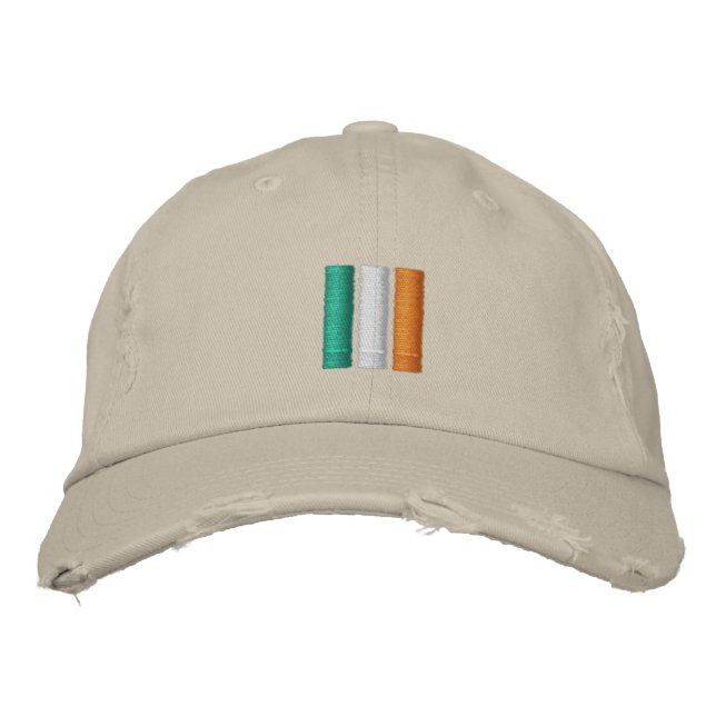 Casquette Brodée Drapeau irlandais (Devant)