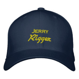 Casquette Brodée Drôle Jerry Rigger