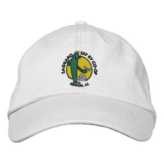 Casquette Brodée Embroidered Hat - White