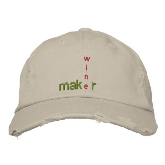 CASQUETTE BRODÉE ENSEIGNEUR DE VIN