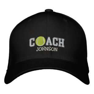 Casquette Brodée Entraîneur de tennis