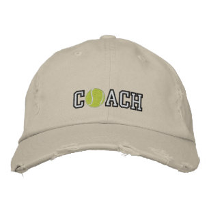 Casquette Brodée Entraîneur de tennis