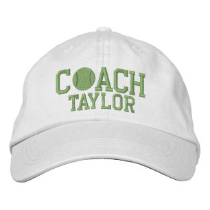 Casquette Brodée Entraîneur de Tennis Personnalisé