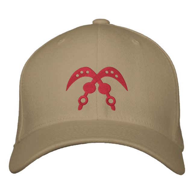 Casquette Brodée Épée De Guerre (Akofena) (Devant)