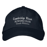 Équipe et Rower Club de l'équipage personnalisé