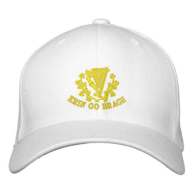 Casquette Brodée Erin Go Bragh (Devant)