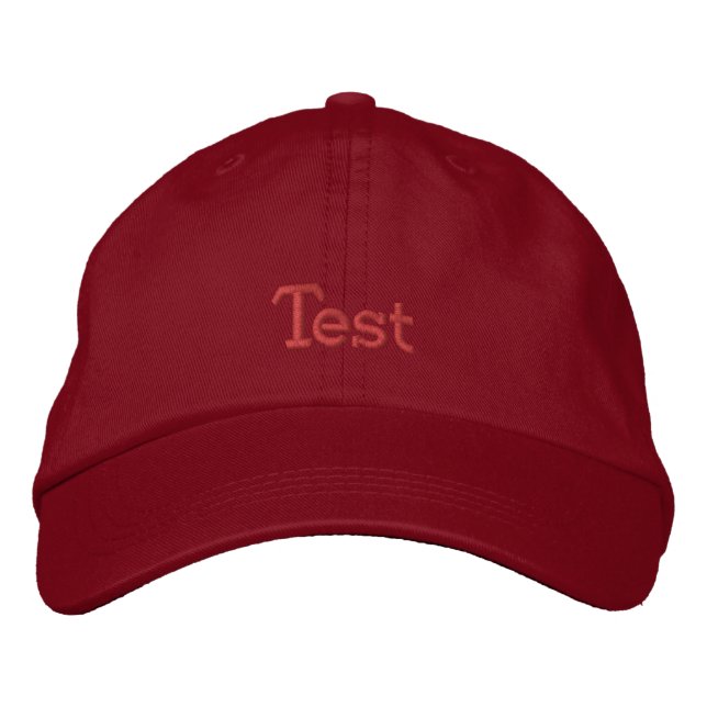 Casquette Brodée essai (Devant)