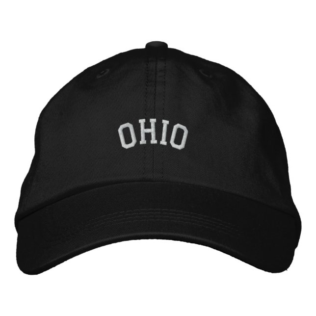 Casquette Brodée État de l'Ohio brodé (Devant)