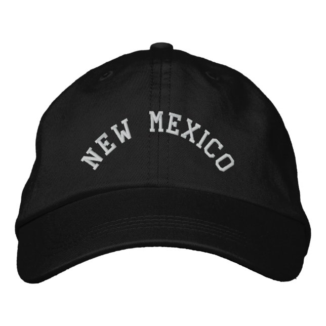 Casquette Brodée État du Nouveau-Mexique brodé (Devant)