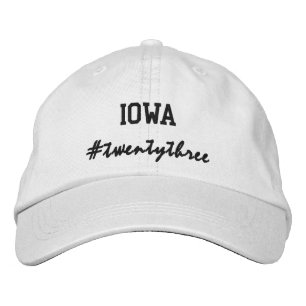 Casquette Brodée Etats-Unis Hashtag Iowa 2023