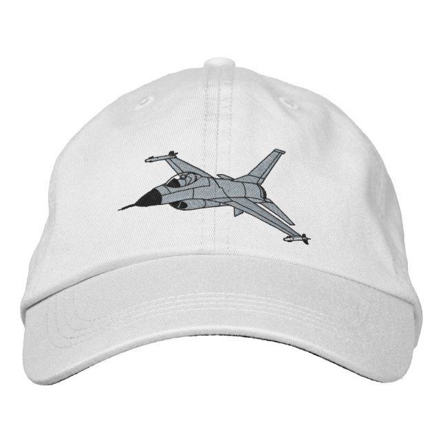 CASQUETTE BRODÉE F-16 (Devant)