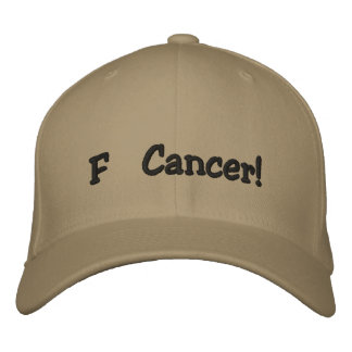 Casquette Brodée F Cancer !