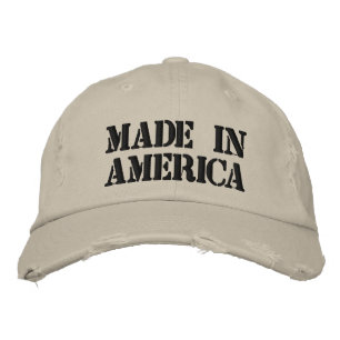 Casquette Brodée Fabriqué en Amérique