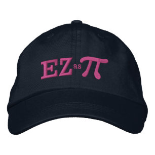 Casquette Brodée Facile comme tarte avec pi