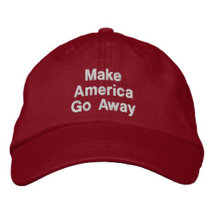 Casquette Brodée Faire disparaître l'Amérique