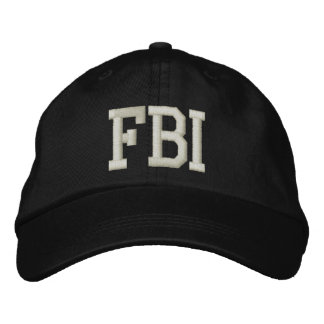 CASQUETTE BRODÉE FBI