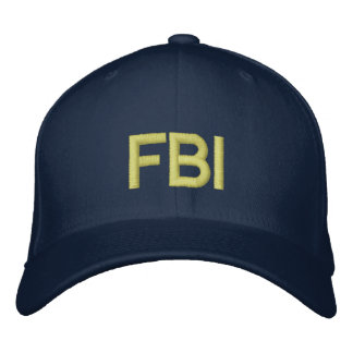 CASQUETTE BRODÉE FBI