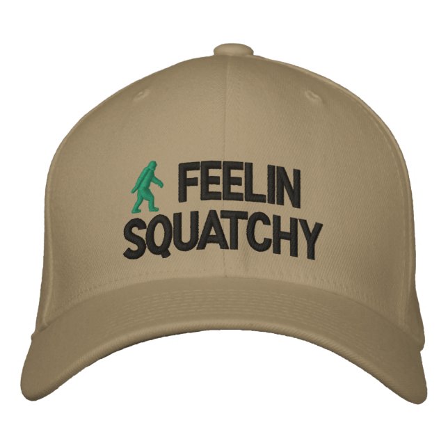 Casquette Brodée Feelin Squatchy (Devant)
