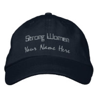 Femmes fortes Personnalisée Marine-Casquette Styli