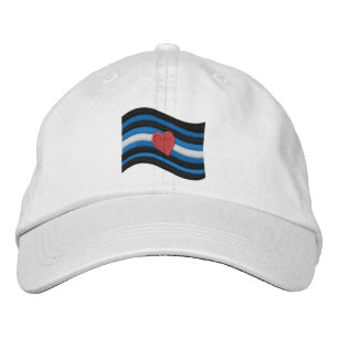 Casquette Brodée Fierté en cuir
