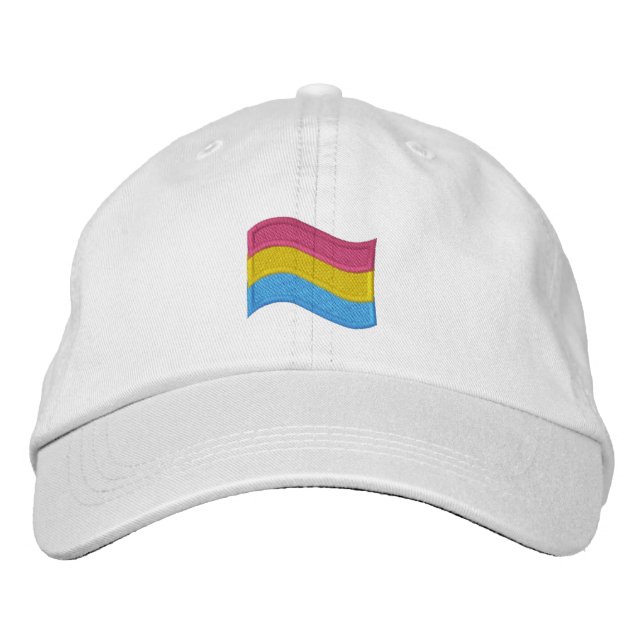 Casquette Brodée Fierté transexuelle (Devant)