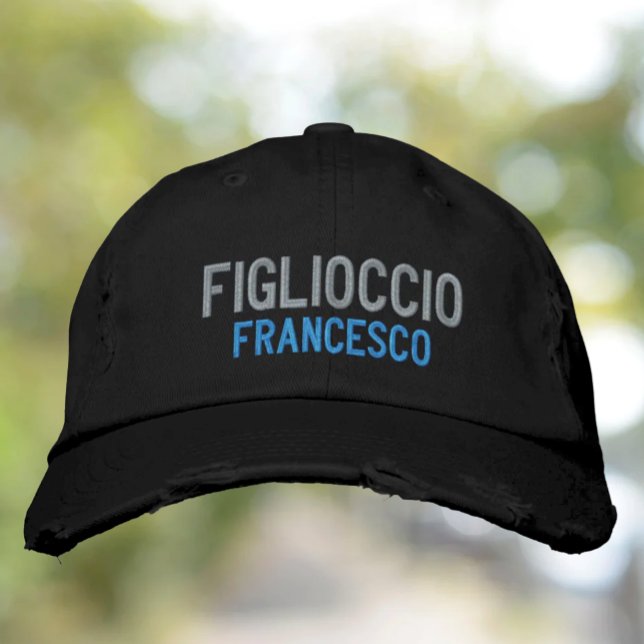 Casquette Brodée Figlioccio (godson) personnalisé (Créateur téléchargé)