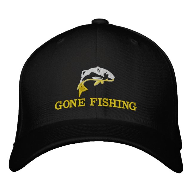 Casquette Brodée Fishermans de pêche allés (Devant)