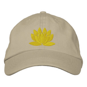 Casquette Brodée Fleur de Lotus