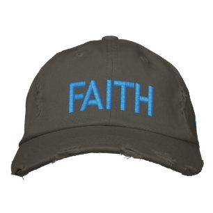 Casquette Brodée FOI Dieu des mots inspirants