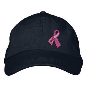 Casquette Brodée Fuchsia Pink Hope Cancer du sein Sensibilisation a