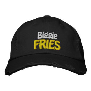 Casquette Brodée Funny Novelty Mens Fashion Baseball BIGGIE FRITES
