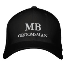 Garçon d'honneur personnalisé avec monogramme